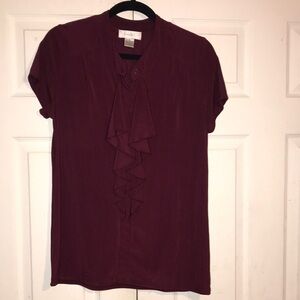 Women's Emma & Olive Ruffled Top